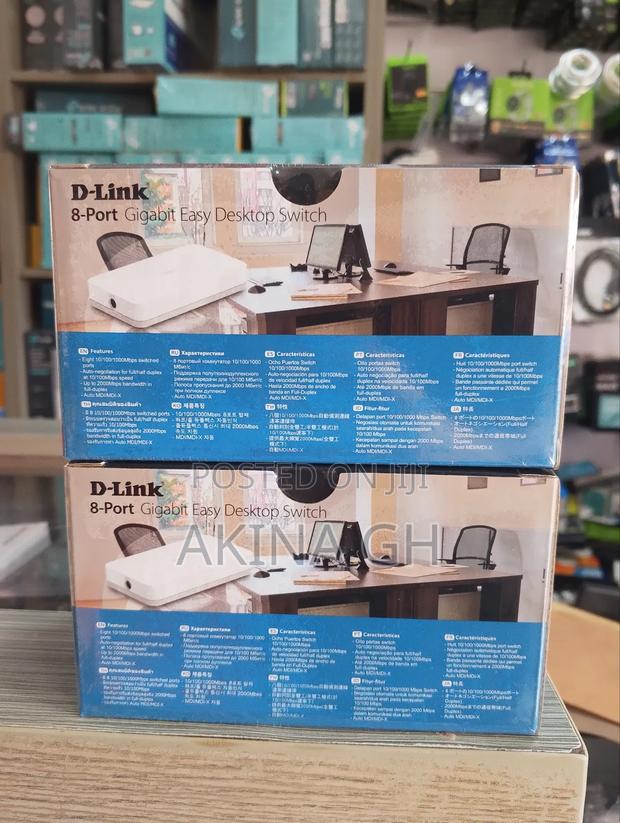 D-Link 8 Ports Gigabit Switch Dlink · Photo 4
