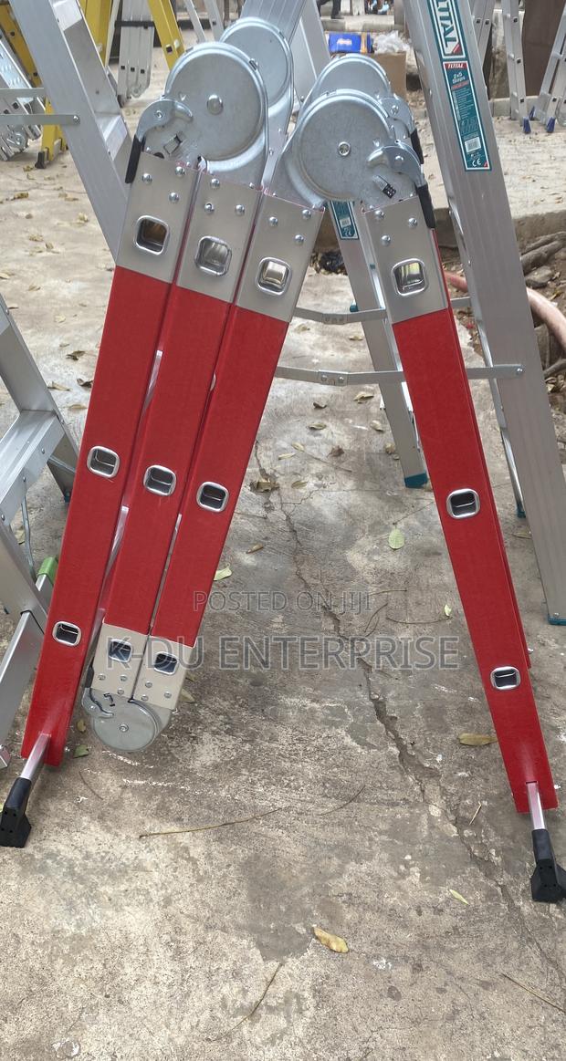 Fiberglass Folding Ladder 4x3 photo 2