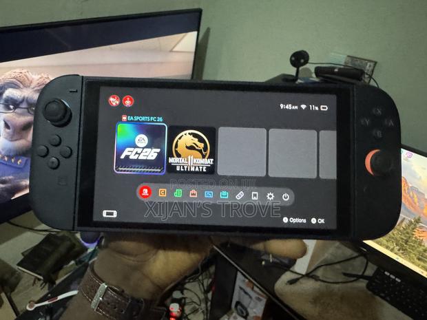 Nintendo Switch 2 With Ea Fc 26 Cartridge and Mk 11 Installed photo 2