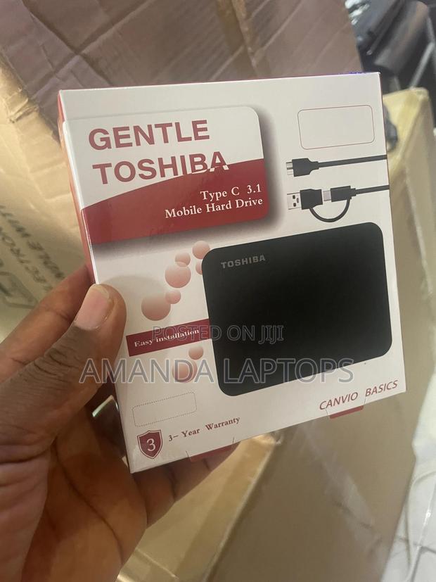 1tb Toshiba External With Type C Usb Connector photo 2