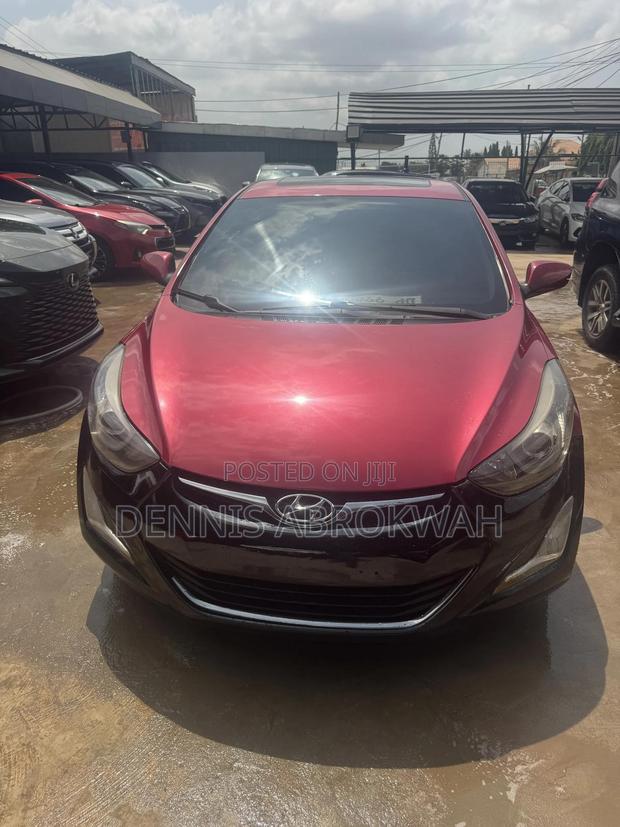 Hyundai Elantra 2014 Red
