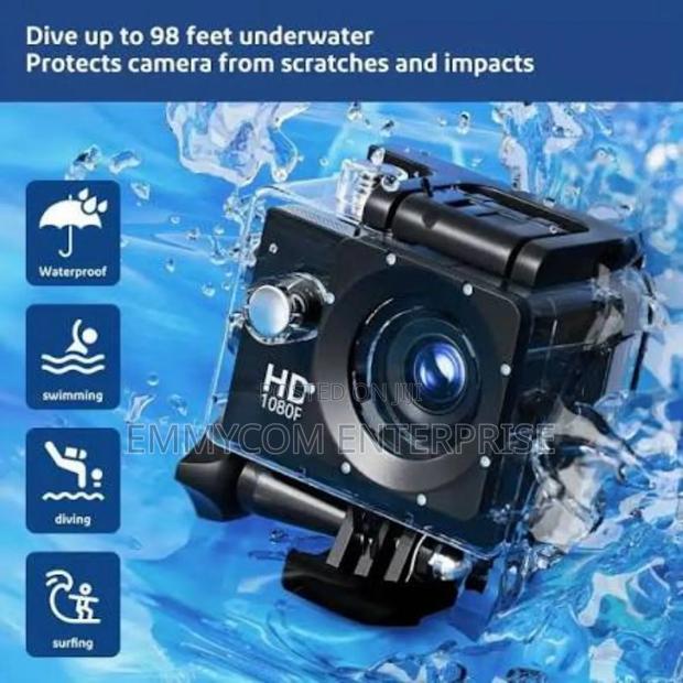 Hd 1080p Sports Camera Waterproof 30m photo 4
