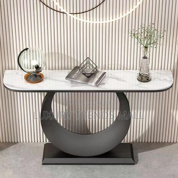 Luxury Modern Marble Console Table photo 2