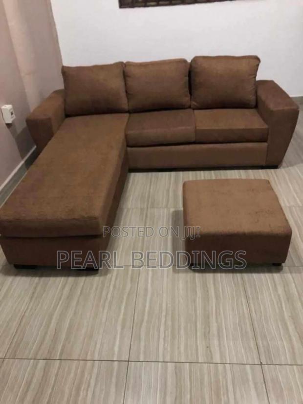 Quality Newly Imported Turkish L Shape Sofa With Center Table photo 3