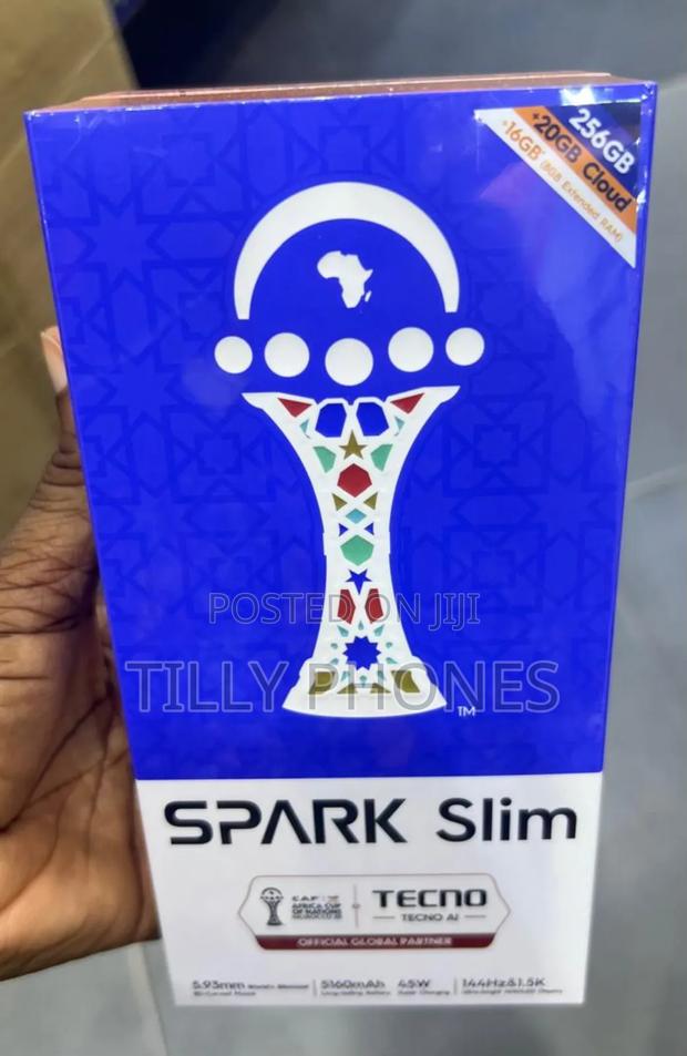 New Tecno Spark Slim 256 GB White