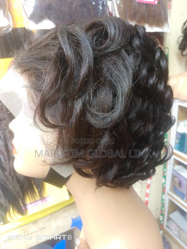 13 by 4 Human Hair Color 1b photo 4