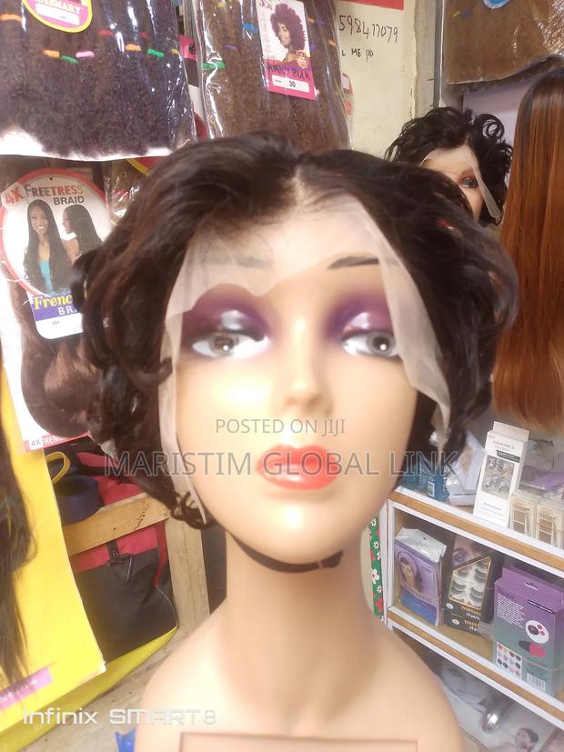 13 by 4 Human Hair Color 1b