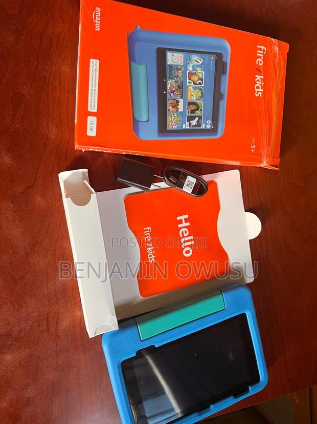 New Amazon Fire 7 Kids Edition 2022 16 GB Blue photo 4