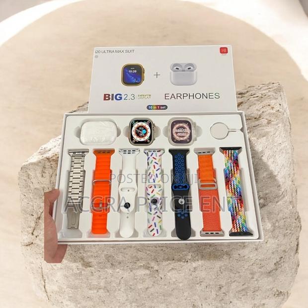 Hi Watch Ultra Max Suit Smartwatch 10 in 1 Set+ Earbuds (878877) photo 2