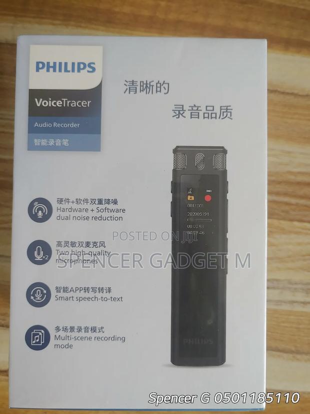 Philip Voice Recorder Vt5260pro With Bluetooth And Transcription Text