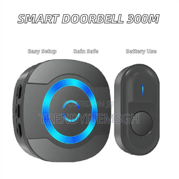 5 Volume Adjustable Waterproof Smart Wireless Doorbell 300m photo 2