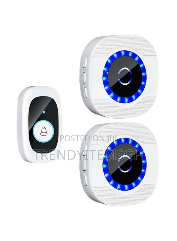 Adjustable Volume Wireless Door Bell, 1 Transmitter + 2 Receiver photo 2