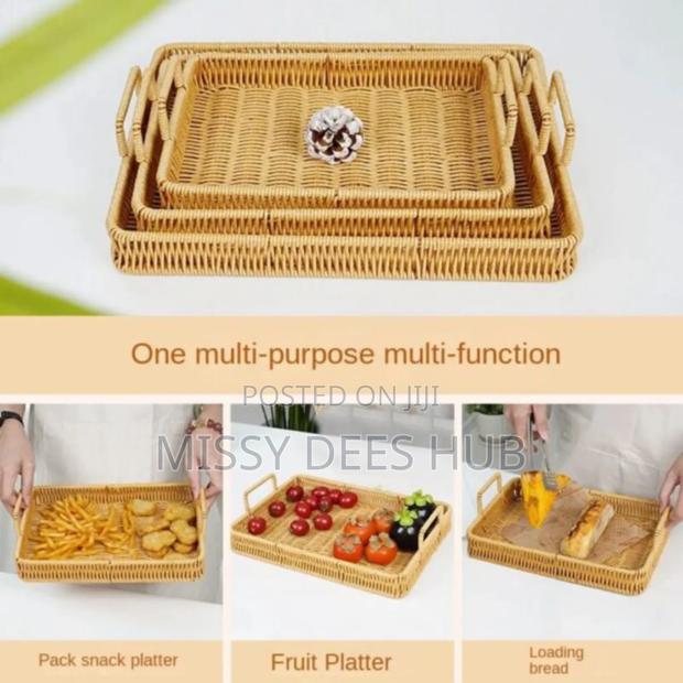 Multipurpose Woven Trays photo 5