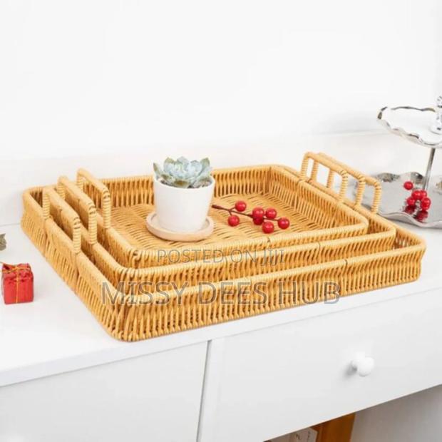Multipurpose Woven Trays photo 3