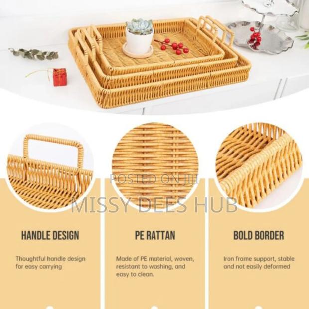 Multipurpose Woven Trays photo 13