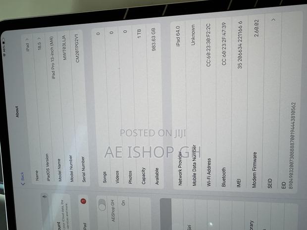 Apple iPad Pro 13 (2024) 1 TB Silver photo 6