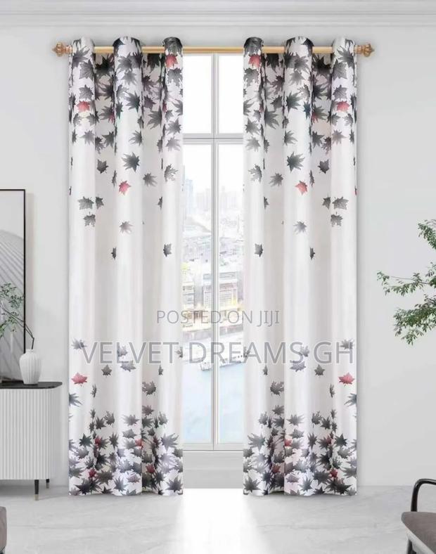 2-in-1 Sunblock Curtains – Privacy Light Control photo 3