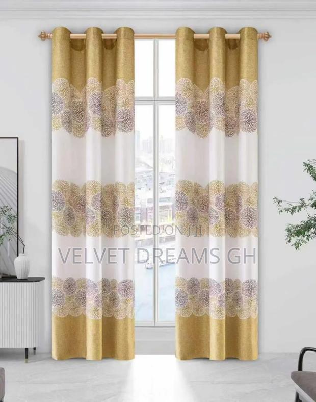 2-in-1 Sunblock Curtains – Privacy Light Control photo 4