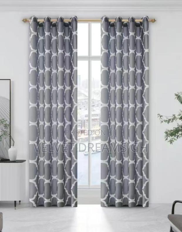 2-in-1 Sunblock Curtains – Stylish Heat Control photo 6