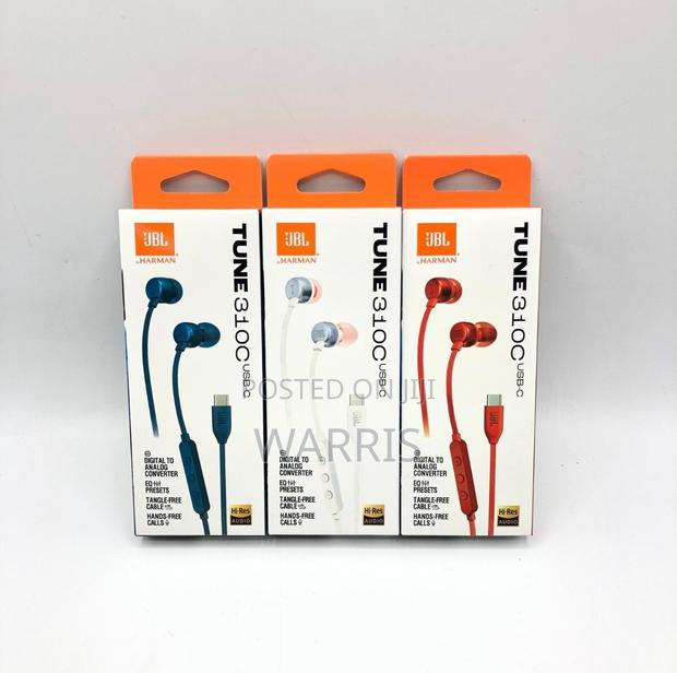JBL Tune 310c T310c Usb-C Wired Hi-Res in-Ear Headphones