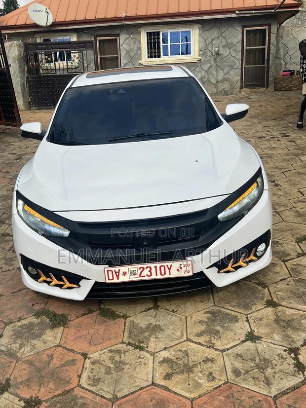 Honda Civic EX-L Coupe 2018 White