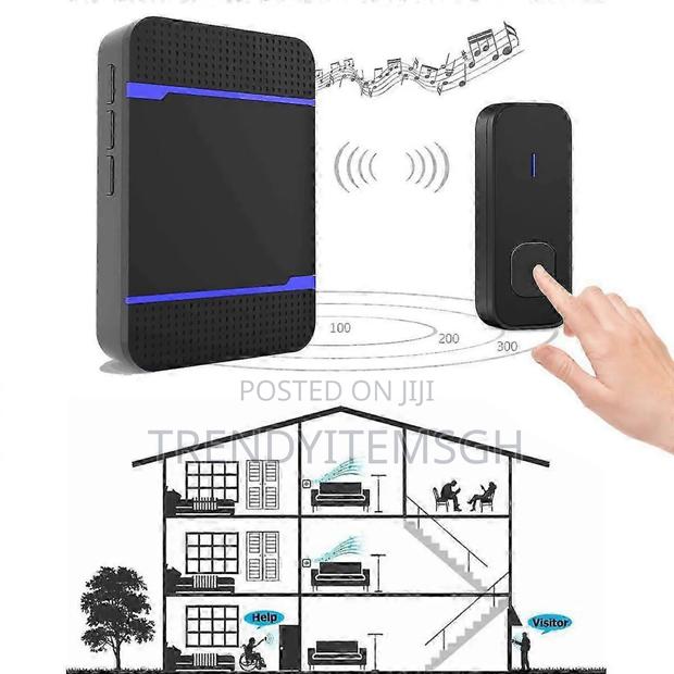 55 Chimes Wireless Doorbell Kit With 2 Transmitter 2 Receivers photo 2