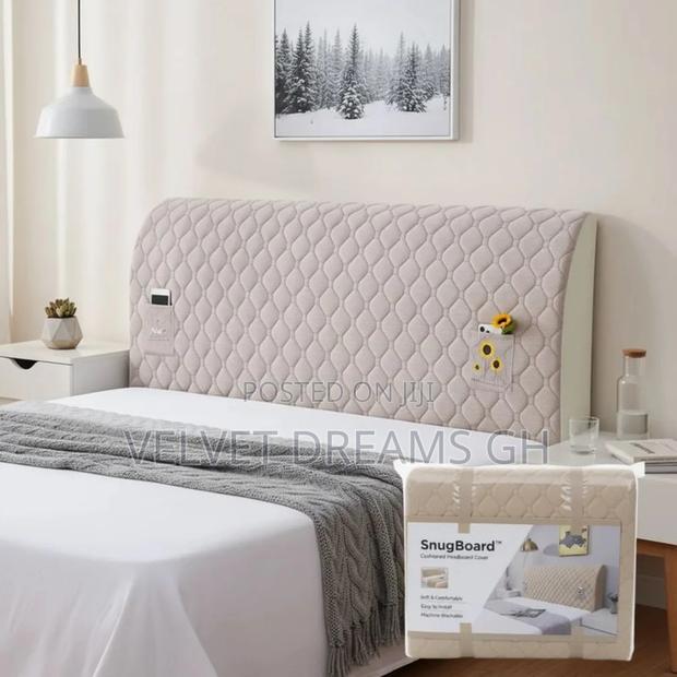 Dustproof Bed Headboard Cover Protect Keep Clean photo 3