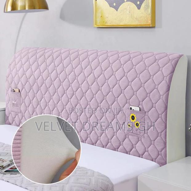 Dustproof Bed Headboard Cover Protect Keep Clean photo 7