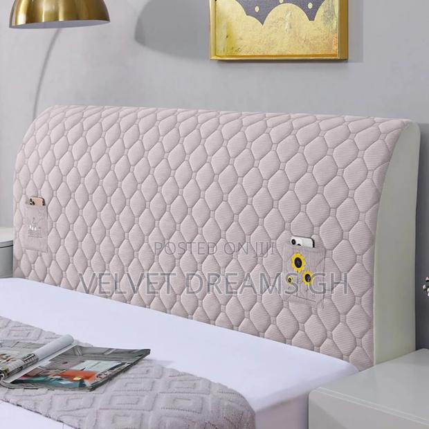 Dustproof Bed Headboard Cover Protect Keep Clean photo 8