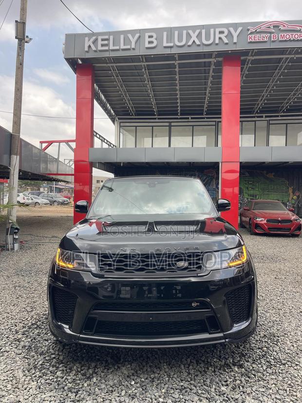 Land Rover Range Rover Sport SVR 4x4 2020 Black