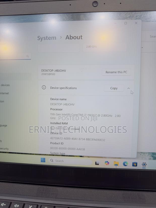 Laptop Lenovo ThinkPad T14 16GB Intel Core i7 SSD 512GB photo 8