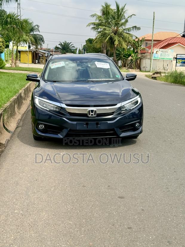 Honda Civic Touring Sedan 2018 Blue