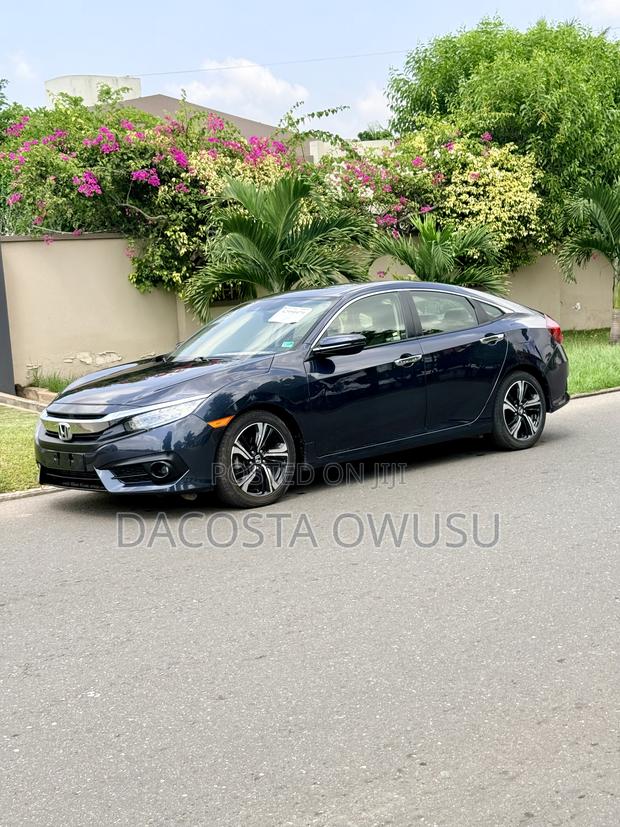 Honda Civic Touring Sedan 2018 Blue
