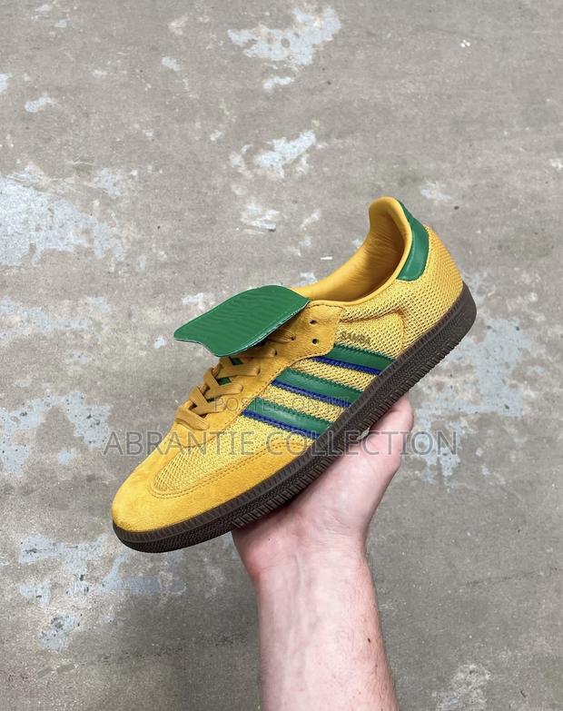 Adidas Originals Samba Lt Yellow/Green Gum · Photo 4