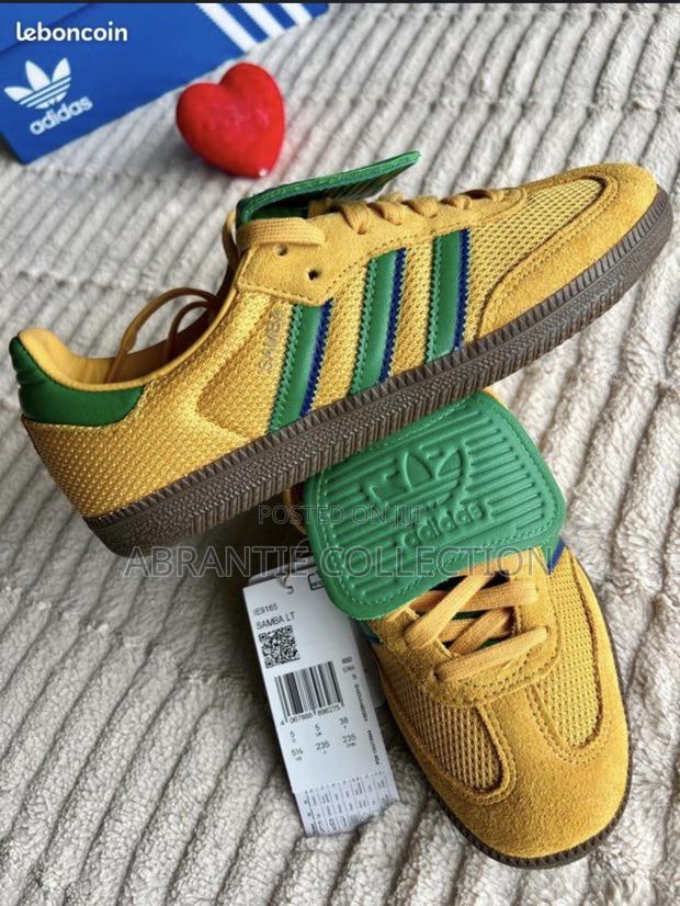 Adidas Originals Samba Lt Yellow/Green Gum · Photo 3