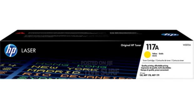 Hp 117a Original Toner Cartridge, All Color Available, Sharp Prints.