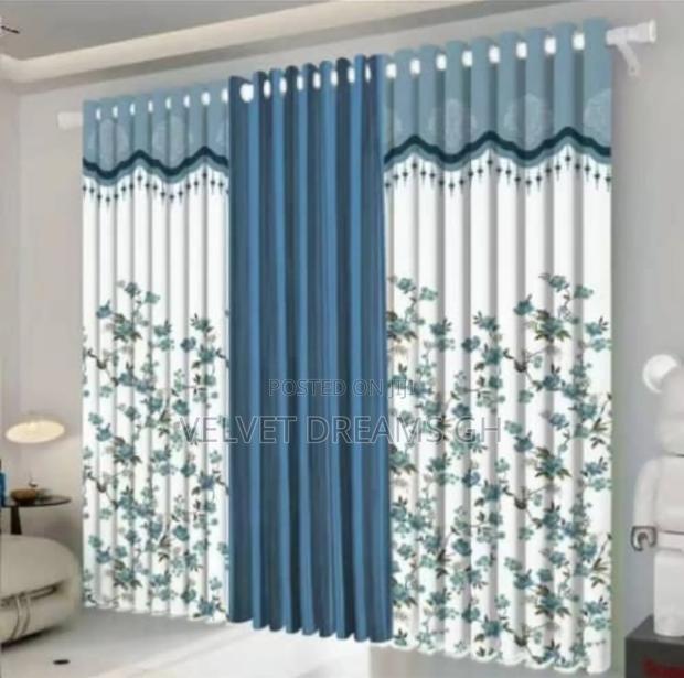 3-in-1 Curtains Voile, Design Sunblock photo 5