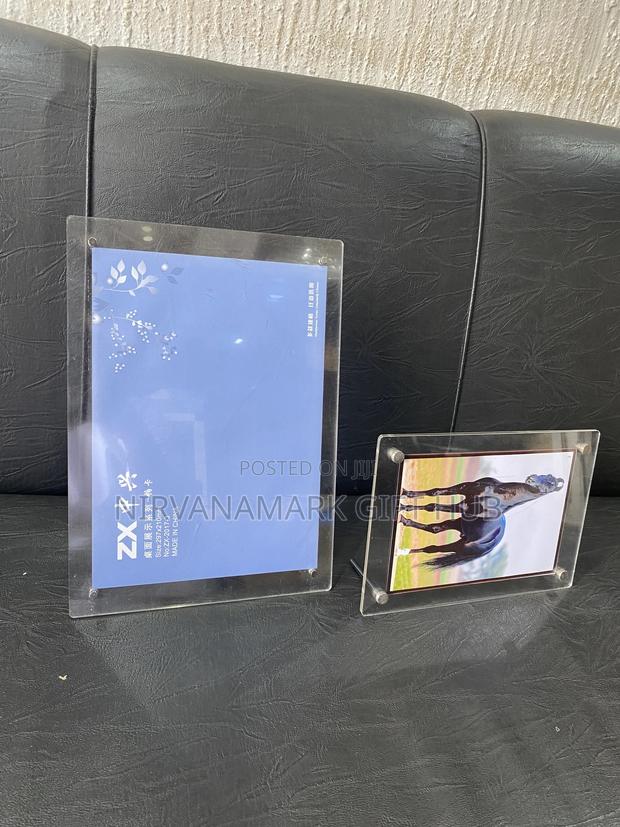 Acrylic Table Sign Stand
