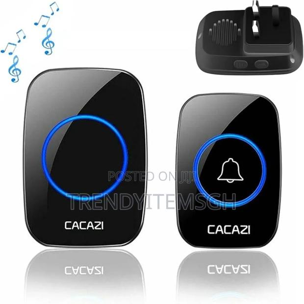 300m Wireless Doorbell Chime Kit 2 Transmitter With 2 Plug-in Receiver photo 2