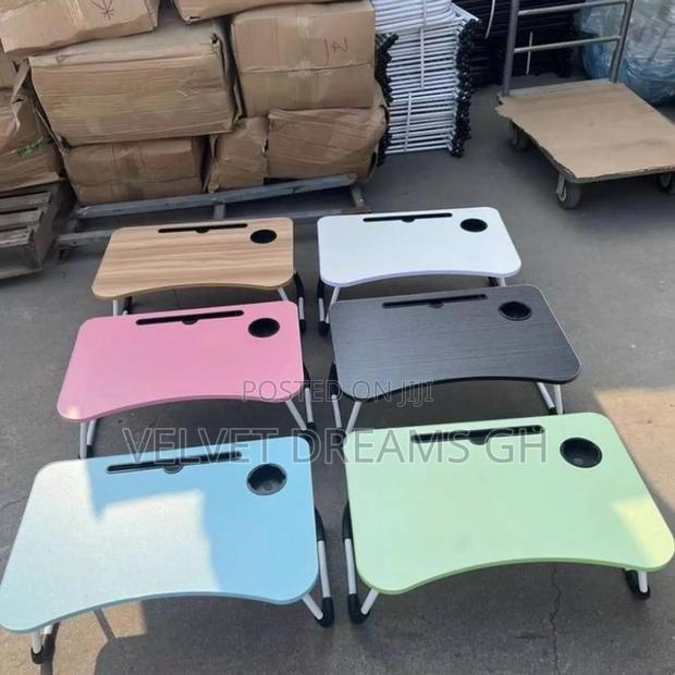 Multifunctional Foldable Laptop/Cofe Stand Breakfast Tray Standing Des photo 2