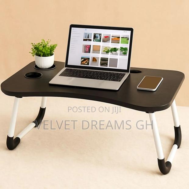 Multifunctional Foldable Laptop/Cofe Stand Breakfast Tray Standing Des