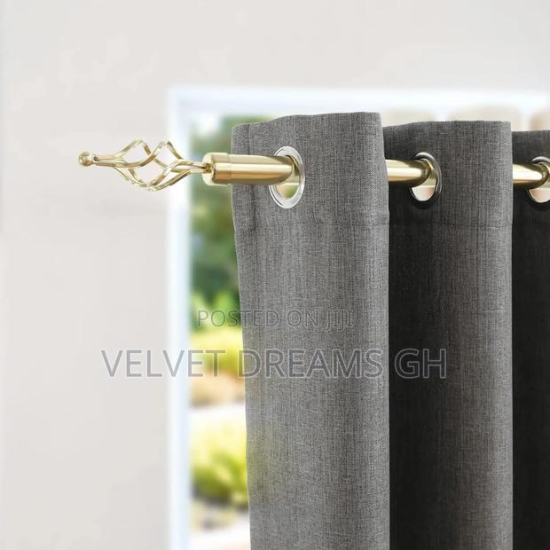 Curtain Rod Strong, Adjustable Stylish