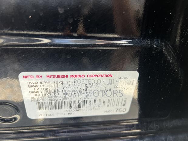 Mitsubishi Outlander SE 4dr SUV (2.4L 4cyl CVT) 2015 Black