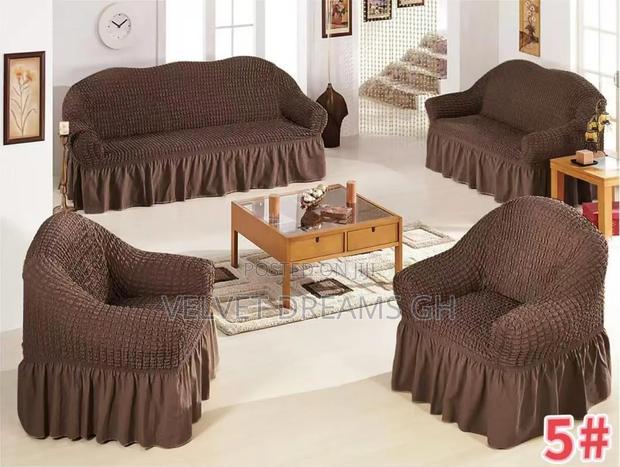 Home Stretch Sofa Cover, Skirt-Style Sofa Protector, photo 2
