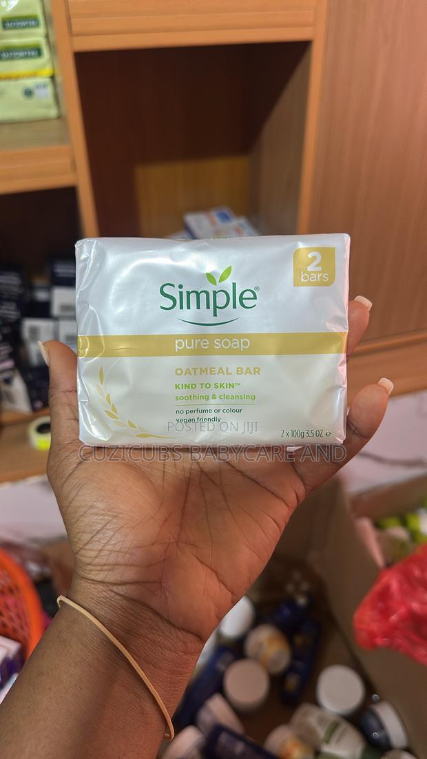 Simple Oat Meal Bar Soap