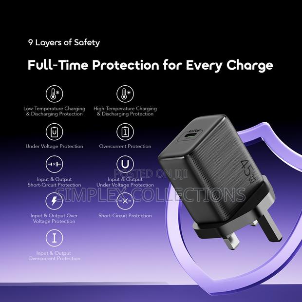 Oraimo Powergan 451 45w Gan Ultra Fast Wall Charger photo 6