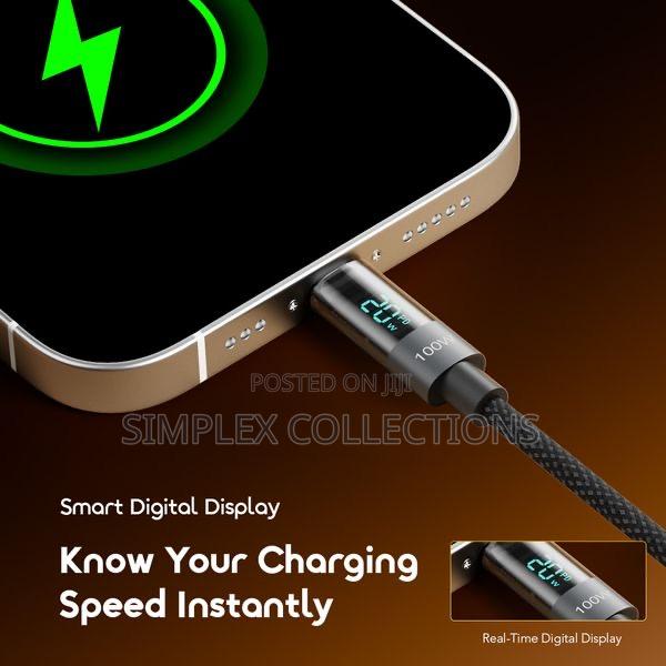 Oraimo Digiline 100w Type-C to Type-C Data Cable photo 4