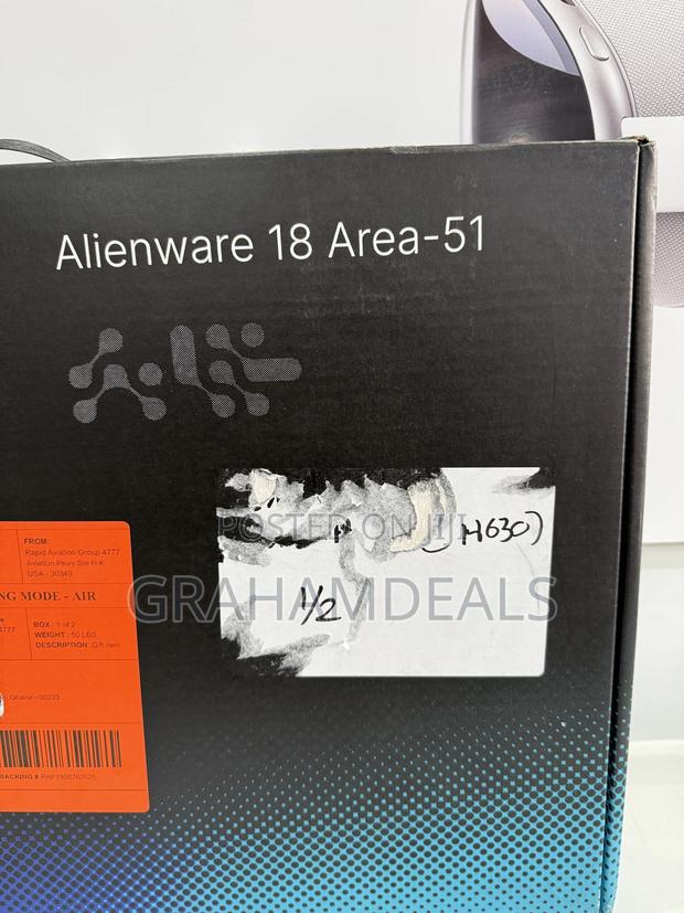 New Laptop Alienware Area-51m 32GB Intel Core Ultra 7 SSD 1T