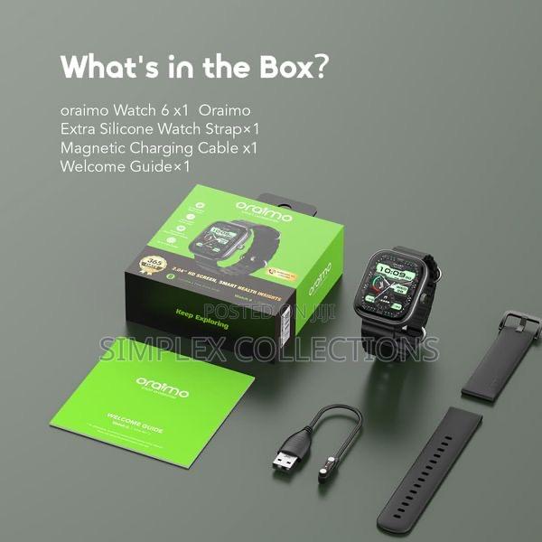 Oraimo Watch 6 2.04" TFT Ip68 Smart Watch photo 10