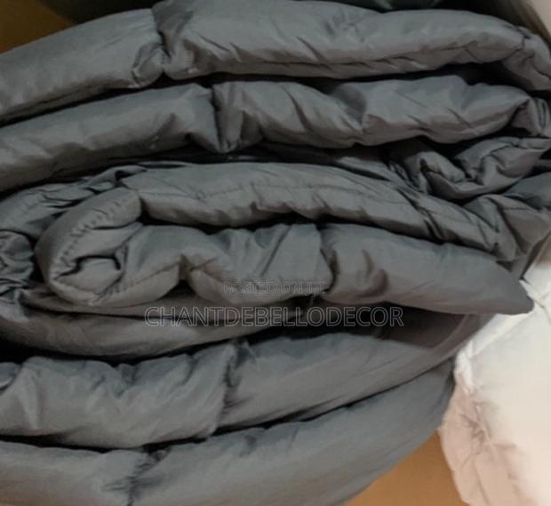 Premium 7 In 1 King Size Purple And Grey Removable Duvet Set photo 5